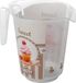 Hega Hogar Maatbeker/Mengbeker - Kunststof - Taupe - 1000 ml