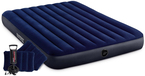 Intex 64765 Classic Downy Airbed + Kussens en Pomp 152x203x25 cm