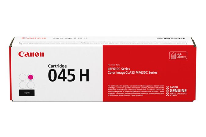 Canon 045 H Magenta Tonercartridge - 1 stuk - Geschikt voor LBP610C