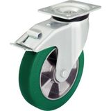 Blickle LK-ALST 200K-FI Zwenkwiel met rem Wieldiameter: 200 mm Draagvermogen (max.): 600 kg 1 stuk(s)