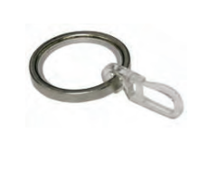 Gardinia Curtain rings with gliding inlay for 20 mm