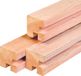 Merkloos Lariks/douglas palen stapelbouw 11.0x11.0x300cm hoekpaal geschaafd