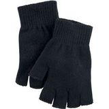 Black Premium by EMP Hands Up Fingerless Gloves - Black