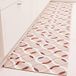 PETTI Artigiani Italiani - Vloerkleed voor keuken, loper voor keuken, antislip en wasbaar, 52 x 140 cm, design cirkel, beige, 100% Made in Italy