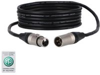 Devine XLR microfoon/signaalkabel met Neutrik-connectoren 3m (100x)