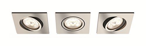 SHELLBARK recessed nickel 3x4.5W SELV