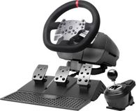Mars Gaming MWHRSX game controller Zwart Stuurwiel + pedalen