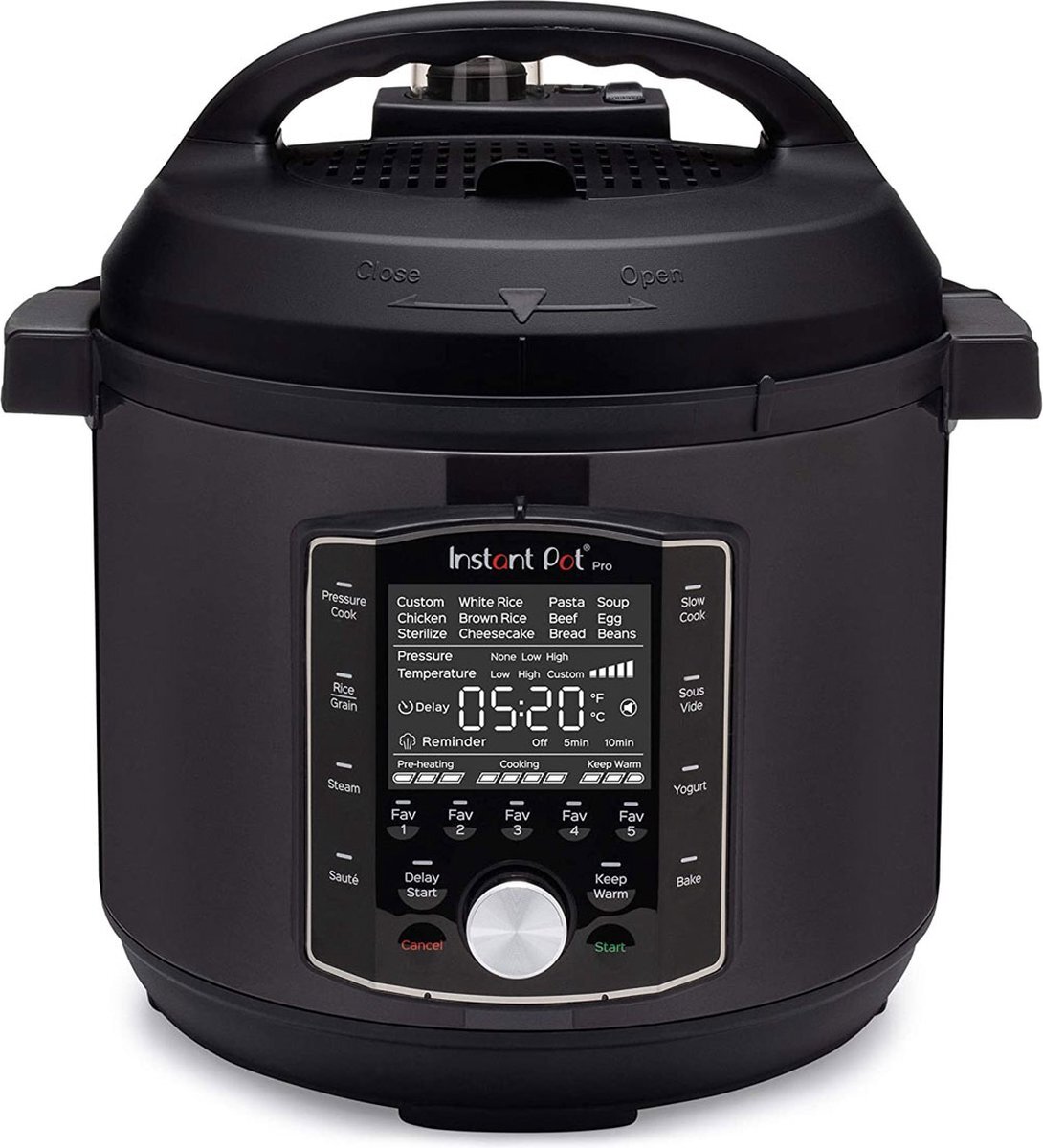 Instant Pot Pro (8 liter) multicooker snelkookpan rijstkoker slowcooker