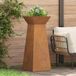 vidaXL Pilarenbak - Roestkleurig - Staal - 40 x 40 x 100 cm - 2 stuks