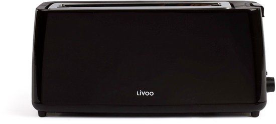 broodrooster, Livoo DOD168N Broodrooster Zwart