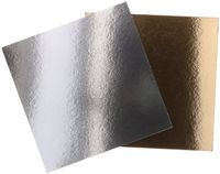 FunCakes Taartkarton - Goud/Zilver - 20x20 cm - 3 Stuks