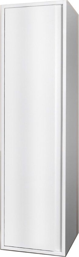 Aloni Sally Kolomkast - 135cm - Hoogglans Wit