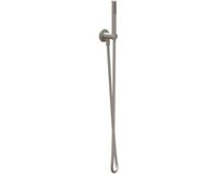 IVY Glijstangset met Handdouche Staafmodel - Doucheslang 150 cm - Geborsteld Nikkel PVD