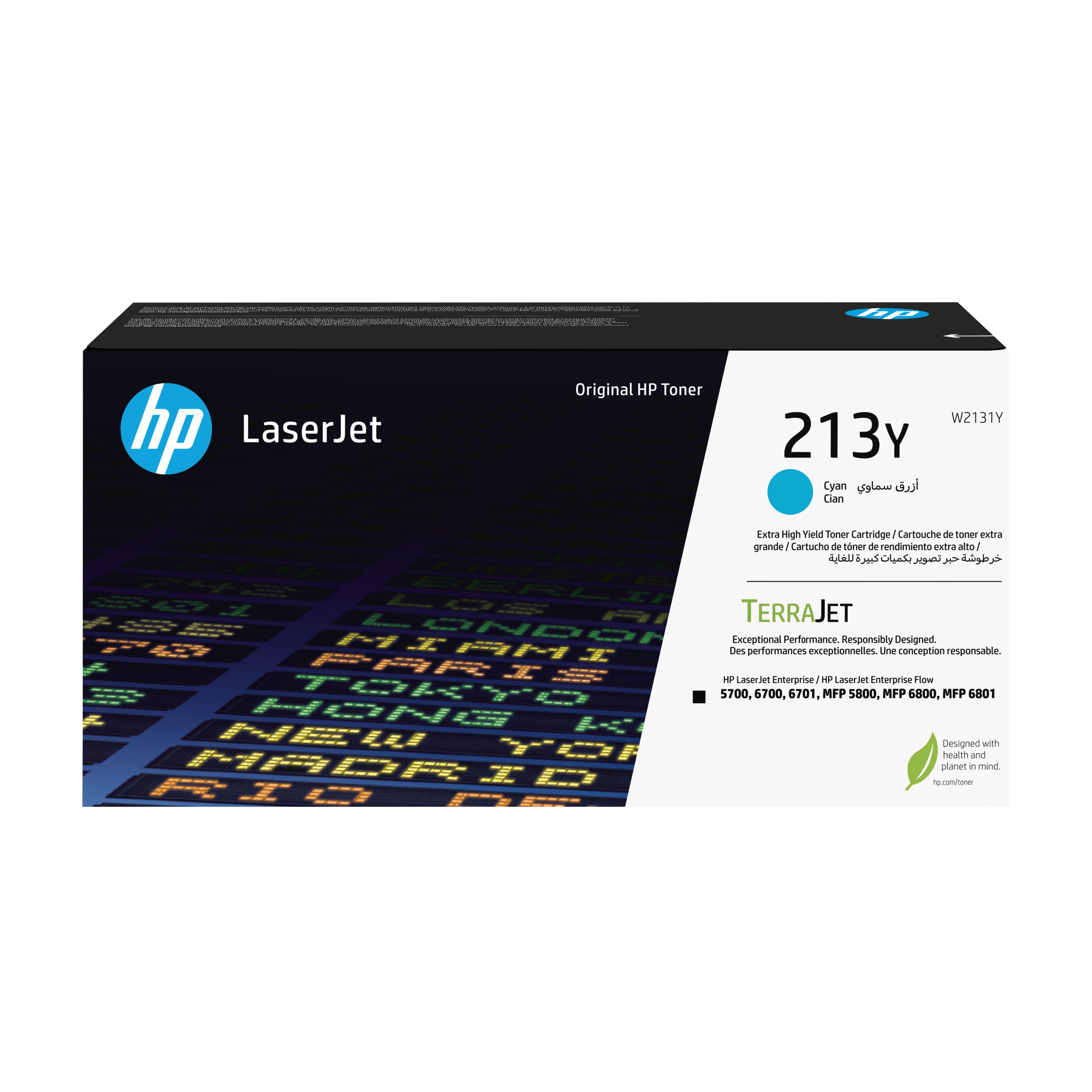 HP 213Y Cyaan Toner Cartridge - Extra High Capacity - Original