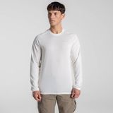 Craghoppers Nosilife Nour T-shirt Met Lange Mouwen Wit S Man