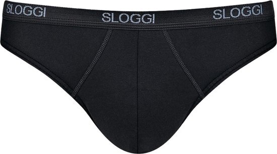 sloggi men Basic Heren Mini slip - Zwart - Maat M