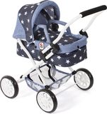 Bayer Chic 2000 Kleine Poppenwagen Smarty - Stars Navy