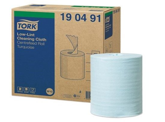 Tork Low-Lint rol for bucket reinigingsdoek doos Ã 4 rol 190491