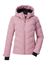 killtec KSW 31 Wmn Ski Qltd Jckt dames Ski-jack/gewatteerde jas/functionele jas in donslook met capuchon en sneeuwvanger