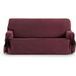 ECOMMERC3 2-zitsbankhoes, universeel design, eendelig design, met banden, bordeaux, 4-punts bevestiging