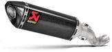 Akrapovic Ligne Slip-On (Carbone) TUONO 17-, RSV4 17- Noir
