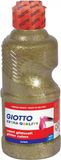 Merkloos Hobby verf - goud - glitter - tube - 250 ml - glitterverf - plakkaatverf