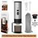 Machine à café portable 3-en-1 - XYD-003 - Machine à expresso - Adapté aux capsules de café et au café moulu - 120 ml - 72 W - Temps de chauffe 8-10 minutes - Set gris-argent