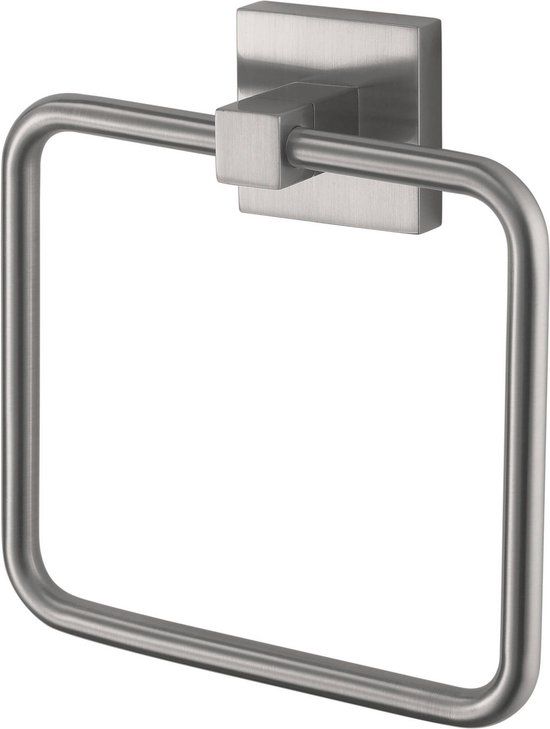 Haceka Mezzo Handdoekring RVS-Look - 15,2 x 16,7 cm