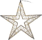 Anna's Collection LED 3D ster 1440 lampjes flash metaal Ø 76cm, classic warm