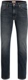 Jack & Jones Heren Jeans Broeken JJICLARK JJORIGINAL regular/straight Fit Blauw 32W / 30L Volwassenen