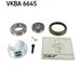 SKF Kit de roulements de roue Vkba 6645 Mercedes-benz 000 980 93 02 183578