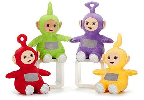 Teletubbies Set van 4 grote pluche 30 cm Po Dipsy Laa-Laa Tinky Winky Original