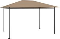 vidaXL Prieel 180 g/m² 384x281x270 cm taupe