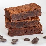 Brownies.nl Vegan Original Brownie Box - 6 Brownies Per Post - Brievenbus Pakket - Brownie Box - 70,5% Pure Belgische chocolade - Zonder melk en eieren - Cadeau
