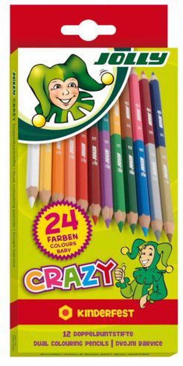 Jolly Crazy Kleurpotloden - Multi