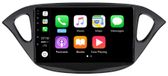 Android autoradio met 8 inch scherm en 256GB opslag, geschikt voor Opel Corsa E (2014-2017), met CarPlay, navigatie, Bluetooth en stuurwielbediening, inclusief GPS
