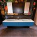 Mondiaz ERIN 200cm badmeubelset onderkast Jeans met 2 lades Wastafel RIDGE dubbel Linen ERIN12649