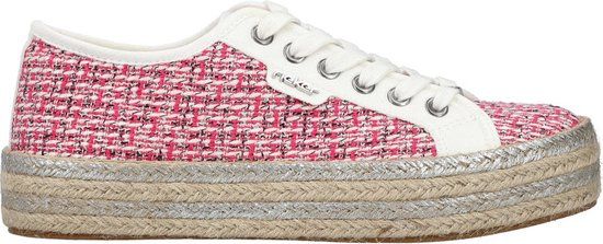 Rieker - 94000-31 - Rode dames lage sneakers - Maat 38 - Lente/Zomer 2024