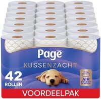 Page® toiletpapier - Kussenzacht wc papier - 42 rollen - Ultiem comfort - Voordeelverpakking