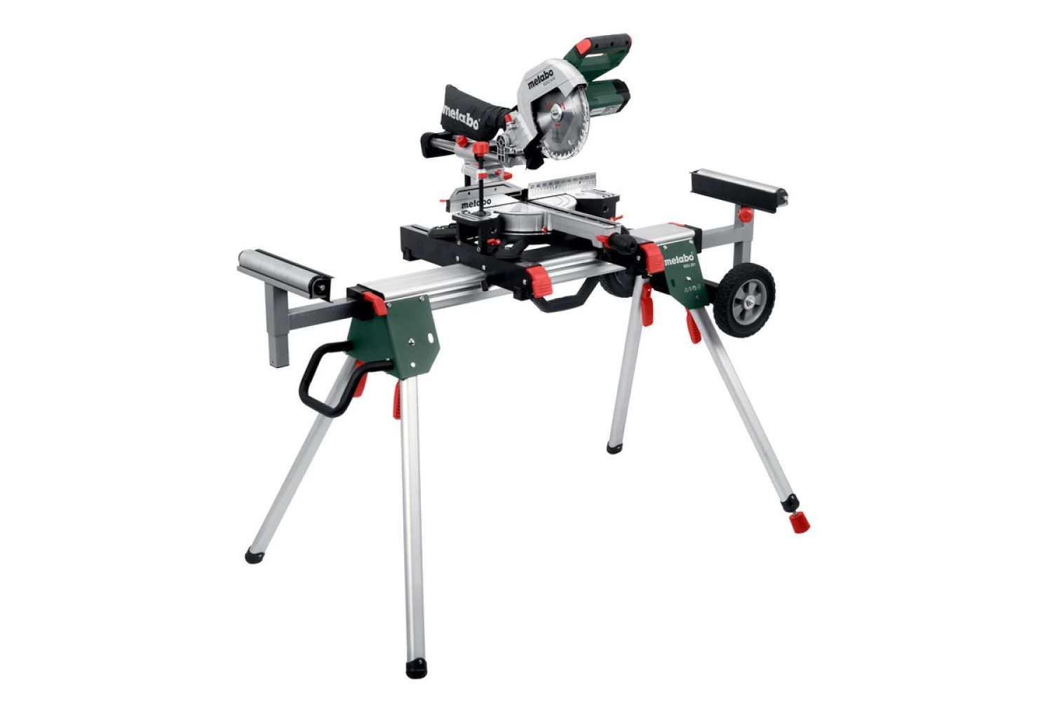 Metabo KGS 216 M Afkortzaag met trekfunctie + KSU 251 onderstel