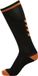 Hummel Elite Indoor Sock High Black/Orange Tiger