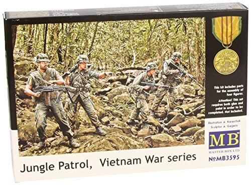 Master Box Ltd. (MAS3595) - Masterbox 1:35 - Jungle Patrol Vietnam War Series