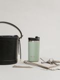 Qwetch Travel mug Geïsoleerd - Matt Linnendegroen