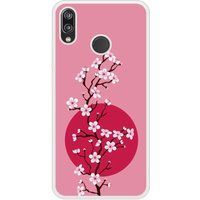 P20 Lite Cherry blossom bedrukt siliconen hoesje
