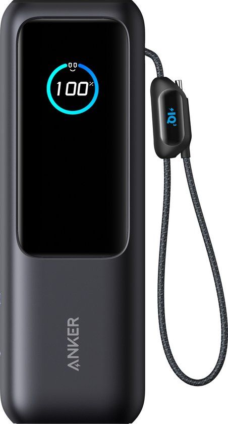 Anker PowerCore 25K Powerbank - 25000mAh - 165W - 3x USB-C - Black