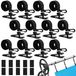 Lot de 12 sangles de fixation pour couverture de piscine