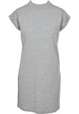 Urban Classics Turtleneck Extended Shoulder Jurk Kort Grijs M