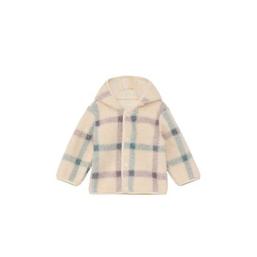 s.Oliver Baby Geruite Teddy Tussenjas - Ecru