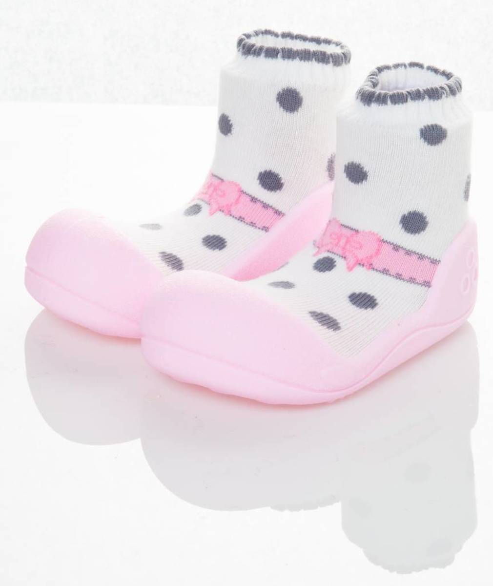 Attipas babyschoentjes Ballet Roze Maat: 21 5 12 5 cm