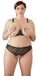 Cottelli Collection Pearl Lingerieset Met Open Cups En Kruis XL
